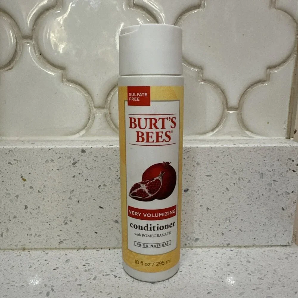 Burt's Bees Very Volumizing Conditioner w/Pomegranate 10 fl oz Sulfate Free New